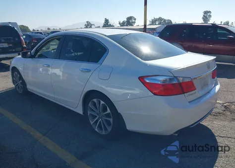2014 Honda Accord Sport z USA, uszkodzony, nr VIN 1HGCR2F50EA099102